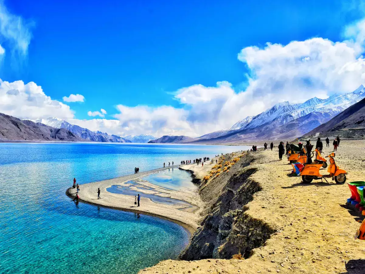 Day 05: Pangong Lake to Leh (140 kms/5-6 hrs approx one way)